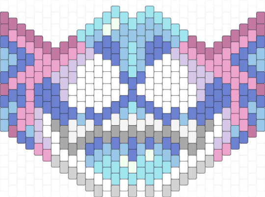 bigender tiger! - pink,light blue,blue,tiger,bigender,pride,furry,fursona,gay,therian