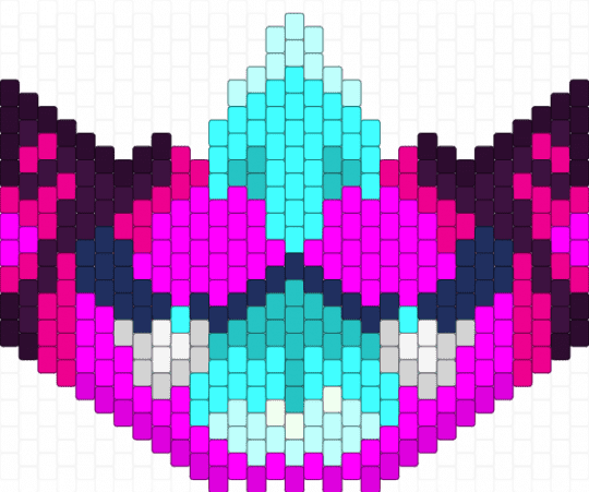 funky bat - light blue,pink,bat,mask,furry,fursona,rave,neon