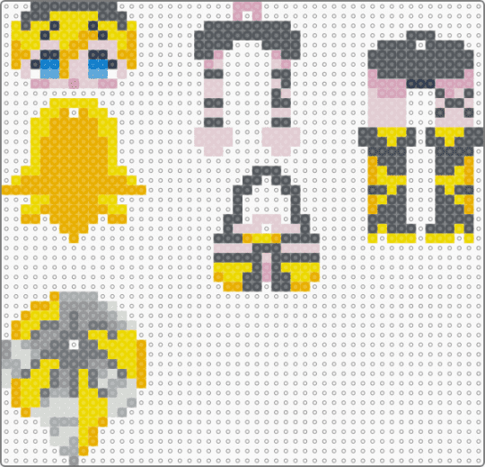 lily dangle! - gray,yellow,orange,lily,hatsune miku,miku,vocaloid,singer,kasane teto,anime,kawaii