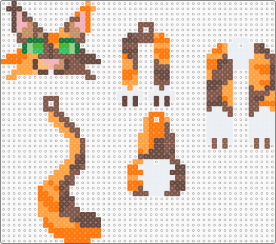 tawnypelt dangle! - tan,orange,brown,tawnypelt,warriors,cat,dangle,keychain,cute,kawaii,charm