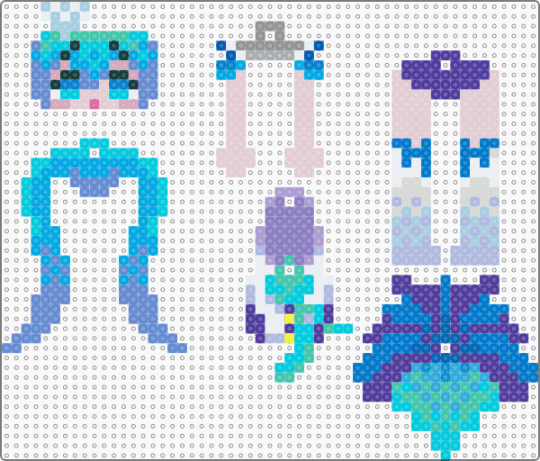 aoki lapis dangle! - light blue,blue,purple,pink,aoki lapis,vocaloid,keychain,charm,anime,hatsune miku,dangle,kawaii