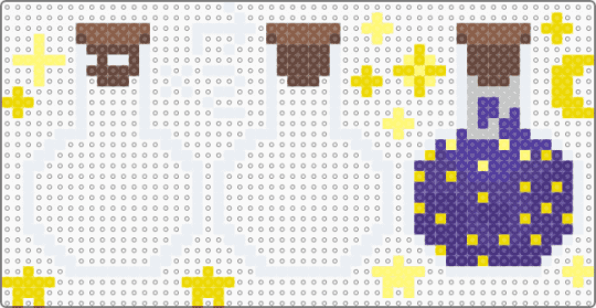 moon shaker potion! - purple,yellow,moon,stars,celestial,potion,witch,witchcraft,satan,shaker