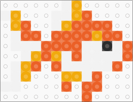 Koifish 2 - white,orange
