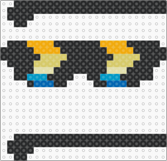 NINE'S SUNNIES!! (Read desc..) - black,orange,yellow,nine,bfdi,xfohv,crochet,sunglasses,nonkandi,peanuts