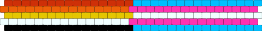 LITHROMANTIC TRANS CUFF - light blue,pink,pride