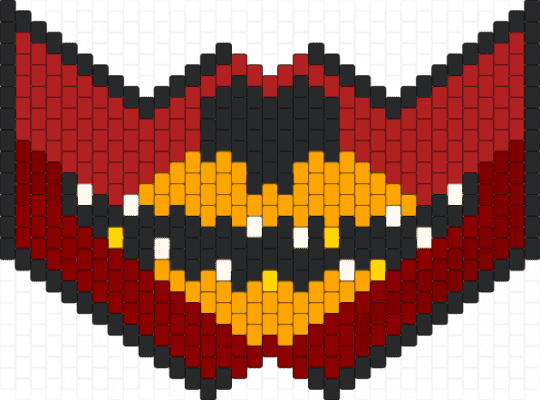 Foxy mask - red