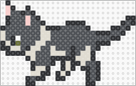 cat sprite 2 - gray