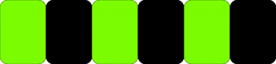 green scene ring - green,black,cotdrings