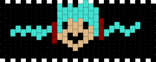 Miku - black,light blue