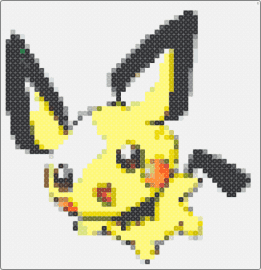 Pichu - pichu,pokemon,electric-type,playful,yellow,black