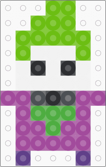 Mini Joker - green,pink,dc comics,mini