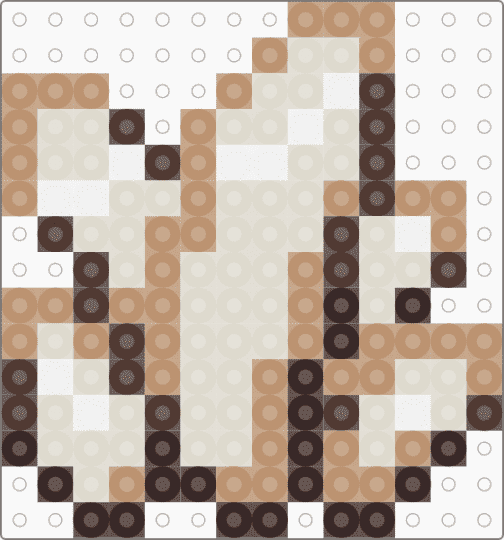 Minecraft Nether Quartz - brown,beige,minecraft