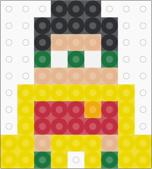 Mini Robin - beige,yellow,dc comics,mini