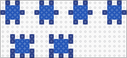3D Mini Minecraft Lapis Lazuli Block - blue