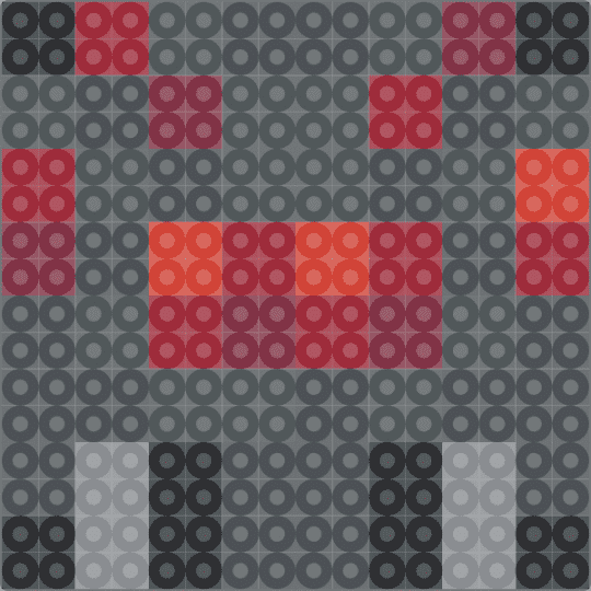 Minecraft Spider - gray,pink,minecraft