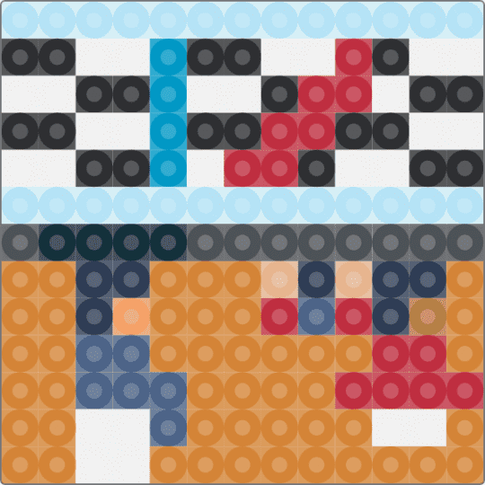 Mini Regional At Best - album covers, light blue, orange, red, regional at best, twenty one pilots