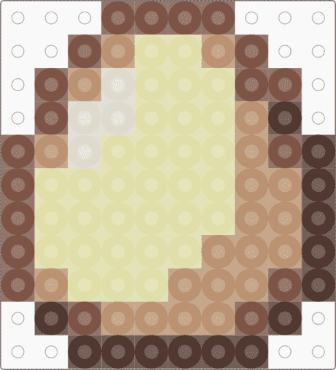 Minecraft Egg - beige,yellow,minecraft