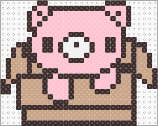 Baby Gloomy - brown,pink,gloomy bear,bear,animal,kawaii,cute