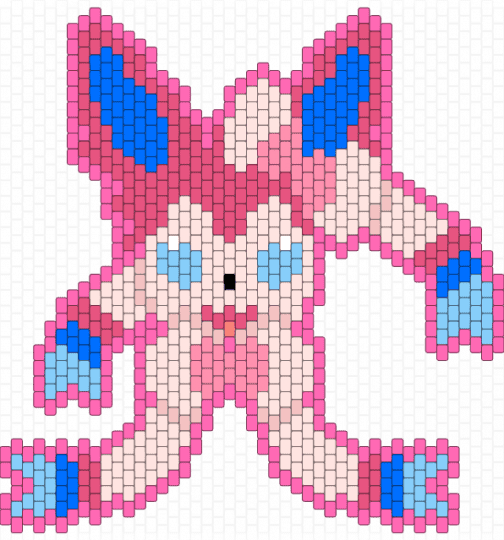 Sylveon - animal, cute, eeveelution, gaming, kawaii, pink, pokemon, sylveon