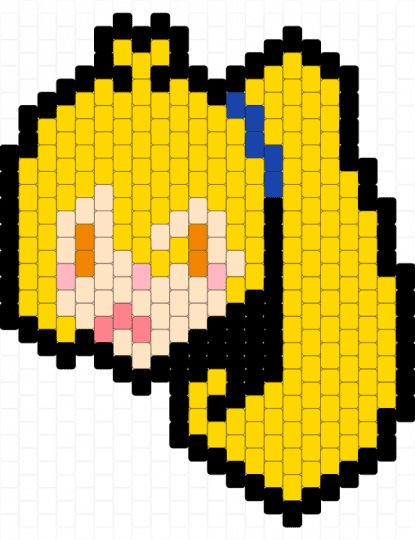 Large Neru Charm - akita neru, anime, charm, music, neru, vocaloid, yellow
