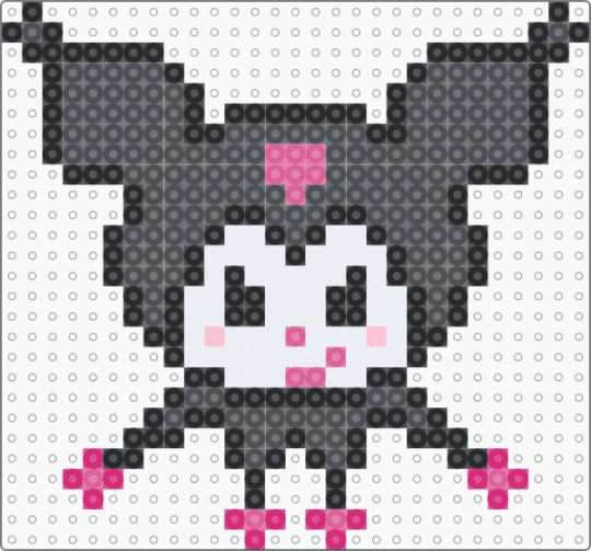 Kuromi - gray,kuromi,sanrio,kawaii,cute