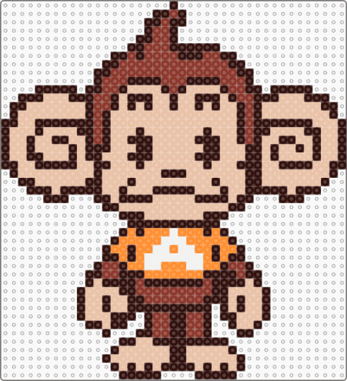 AiAi - brown,beige,monkey ball,aiai,monkey,animal,kawaii,cute,video games