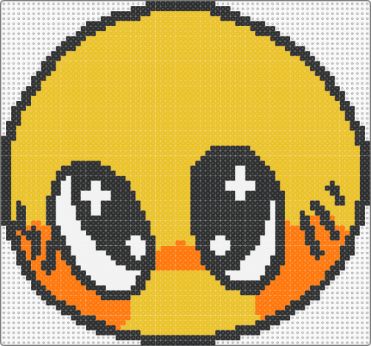 silly blushing emoji - yellow,emoji,face,blush,shy,kawaii,cute