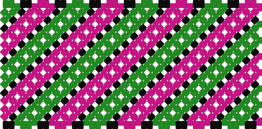 green n pink stripey - green,pink