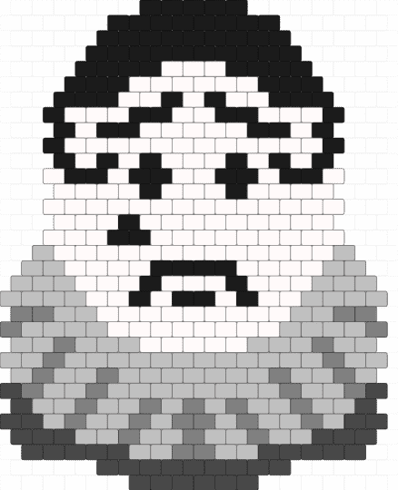 Tearful Pierrot - beige, clown, cotdsadness, monochrome, pierrot