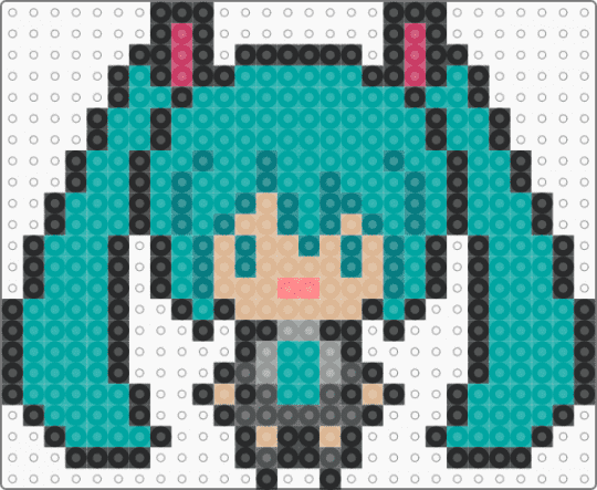 GCWWP!!!! Hatsune Miku - teal,vocaloid,hatsune miku,anime,music,groove coaster,video games,miku