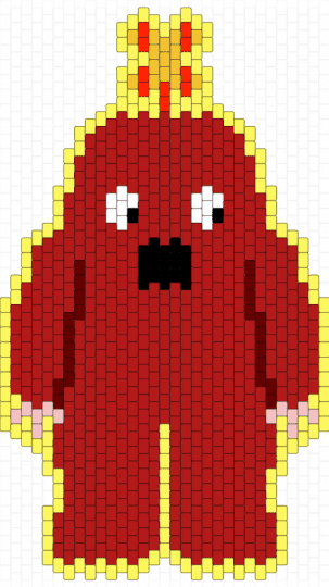 Mukku - cute, kawaii, mukku, red, yeti