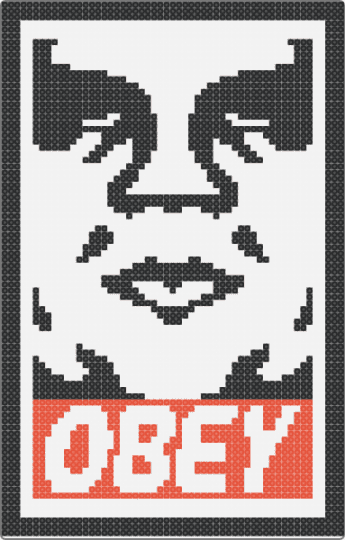 OBEY Logo - white,cotdskateparks,skating,brand,skater