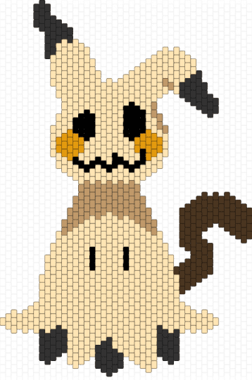 Mimikyu - animal, beige, character, cute, gaming, kawaii, mimikyu, pokemon, spooky