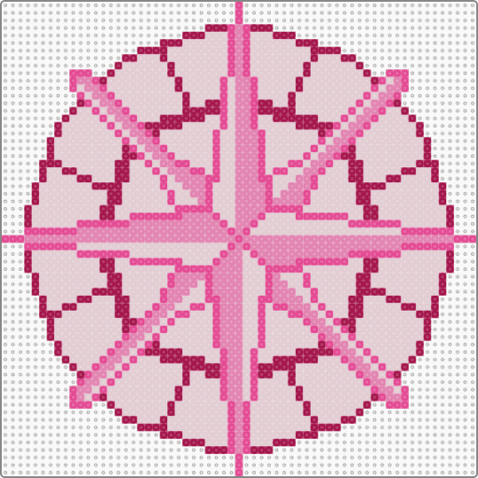 Pink Compass Rose - pink,white,cotdcompasses,kawaii,cute