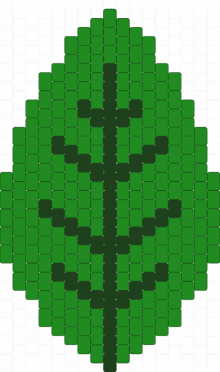 Leaf Charm - charm, cotdforests, forest, green, leaf