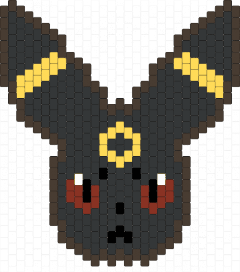 Umbreon - animal, black, brown, cute, eeveelution, gaming, kawaii, pokemon, umbreon