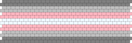 DEMI GIRL FLAG - gray,beige,pink