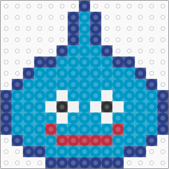 Dragon Quest Slime - light blue,dragon quest,nes,snes,dragon,quest,slime