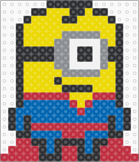 Minion Superman - red,yellow,blue,minion,superman