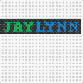 Jaylynn - text,personalized,custom,bold letters,gift,creativity,green,blue