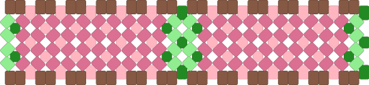 Cherry blossom cuff (\\\º~º\\\) - tan,pink