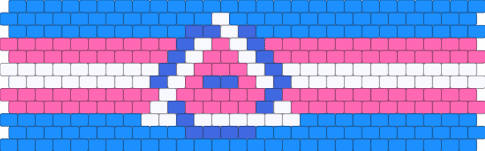 Therian Trans cuff! - light blue,pink,pride,trans,therian
