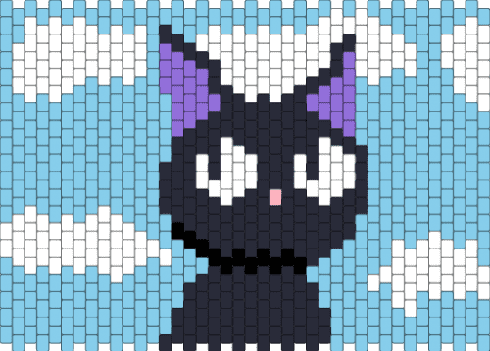 Jiji In The Sky - light blue