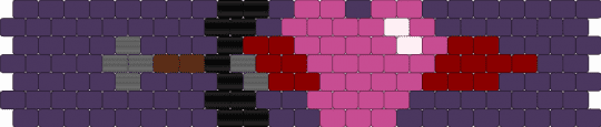Sword through heart - pink,purple,cotddrama,sword,heart,blood