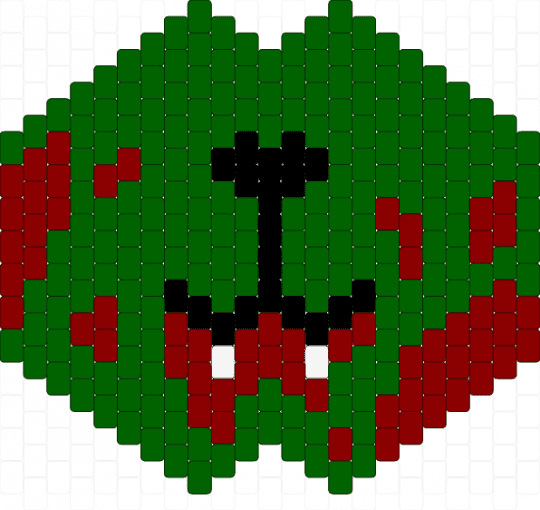 Zombie cat mask! - green,zombie,cat,mask,undead,blood,bloody