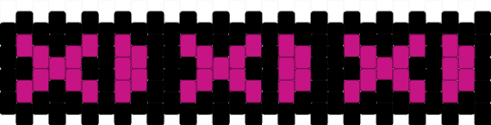 XD bracelet - pink,black,emotions,xd