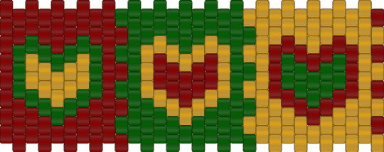 Christmas pattern - red,green,orange,christmas,heart,xmas,gold