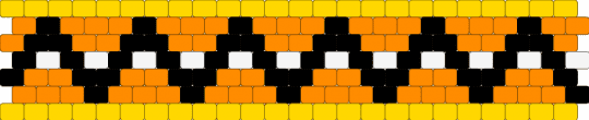 Candy corn teeth - candy corn, halloween, orange, spooky, teeth, yellow