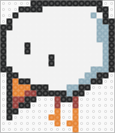 borb - white,light blue,orange