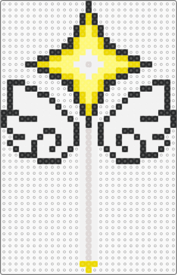 magic wand! - white,yellow